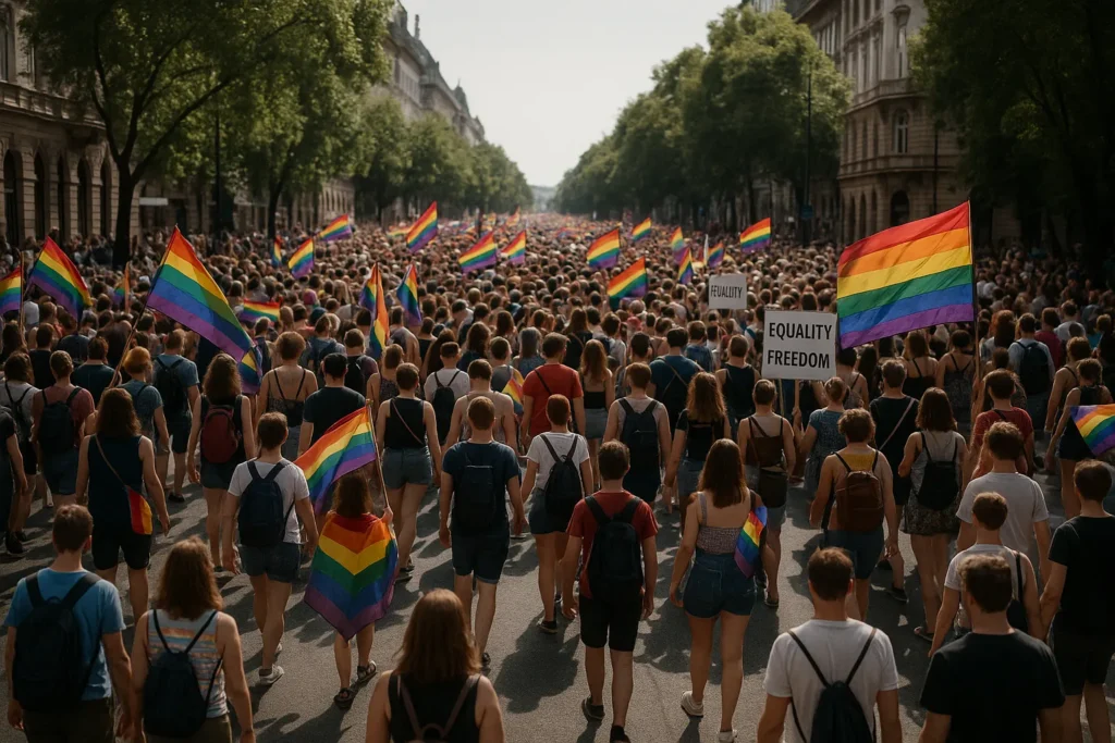 pride-felvonulas-a Pride felvonulás